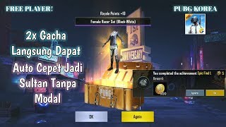Auto Jadi Sultan PUBG! Buka Free Crate Versi Korea Langsung Dapet Epic Skin