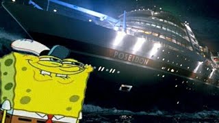 I put "the best day ever" over the Poseidon  sinking scene
