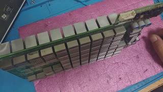 Асик antminer s9 ремонт хеш платы, замена разъемов.