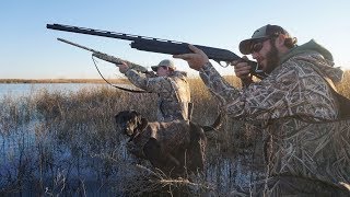 A Duck Hunters Dream Honey Hole!! 3 Man Limit in 30 Minutes