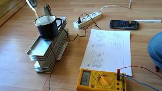 Generator Termoelektryczny z modułu Peltiera (Peltier Thermoelectric Generator)