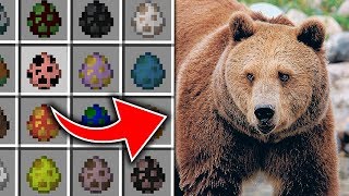 Я ПРИЗВАЛ МЕДВЕДЯ ГРИЗЛИ В МАЙНКРАФТЕ! НОВЫЕ МОБЫ - ЗООГОРОД