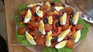 Как приготовить Салат из консервированного тунца с овощами / Vegetable tuna salad ♡ Eng.subtitles