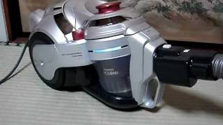 シャープ・サイクロン掃除機EC-VX210のフィルター清掃音