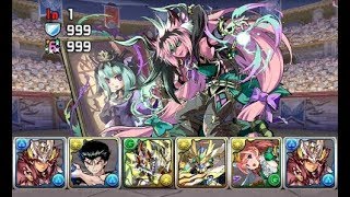 [Puzzle and Dragons] 13 Million Downloads Quest Dungeon - Lv29 (Mizutsune Hunter)
