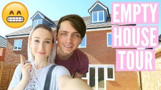 NEW EMPTY HOUSE TOUR | Moving Vlog 2