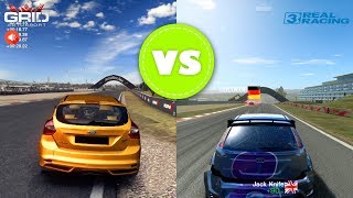Real Racing 3 vs GRID Autosport Graphics/Gameplay Comparison iOS