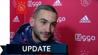 Hakim Ziyech: 'Werd tijd dat ie erin ging'