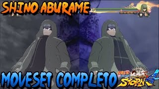 Naruto Storm 4: Shino Aburame Moveset Completo
