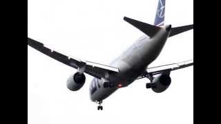 B787 Dreamliner LOT SP-LRA, Bydgoszcz airport EPBY BZG rwy 08 aproach