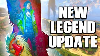 APEX LEGENDS NEW CHARACTER CRYPTO UPDATE! LAPTOP LOCATION FOUND!