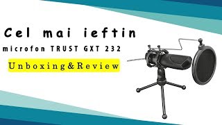Trust GXT 232 MANTIS - Cel mai ieftin microfon