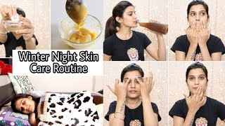WINTER SKIN CARE ROUTINE- Night Time All Skin Types | For clear Spotless Skin | Super Style Tips
