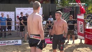 МАЛЫШ БОКСЕР против Длинного Тайца !! Крутой Бой !!!