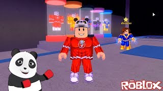 Süper Kahraman Olup Şehri Korumaya Devam Ediyoruz!! Panda ile Roblox Mad City