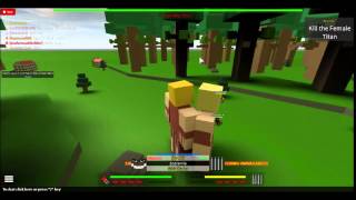 How to become the female titan (Roblox) ( GAMEPASS TITAN CUSTUMIZATION)