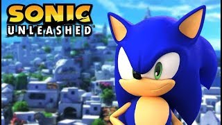 Sonic Unleashed [100%] (1080p/60fps) part 1 Intro & Apotos Day