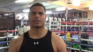 Kurtis Taylor talks transition from football star to boxing hopeful