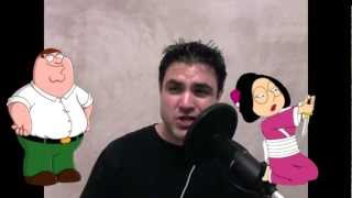 Man Rapping To Chris Brown's "Look At Me Now" All In Family Guy Voices