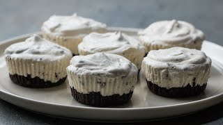 Mini Cookies 'N' Cream Ice Cream Pies