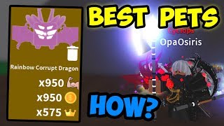 HOW TO GET OP PETS IN SABER SIMULATOR?! New method! | - Roblox Saber Simulator