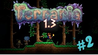 Terraria 1.3.0.8 Прохождение: #2 - Первые жители