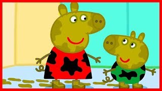 Peppa Pig English Season 1 Episode 1 - Muddy Puddles