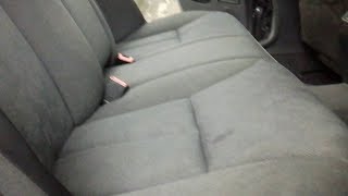 Как снять задние сиденья Мерседес  W-210. (how to remove the rear seats Mersedes w210)