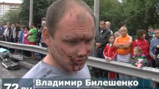 ДТП в Тюмени: авария на Домостроителей