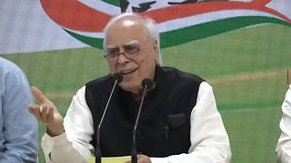 Nine Lies of PM Modi and Amit Shah on CAA: AICC Press Briefing By Kapil Sibal at Congress HQ