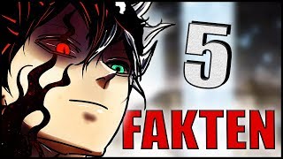 5 FAKTEN über ASTA! | Black Clover Fakten