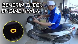 BENERIN YAMAHA NMAX BARU KE BENGKEL RESMI