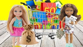 За покупками с одноклассниками! Неверояных поход в магазин! Мультик Барби