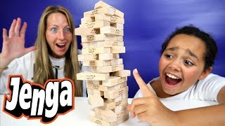 Crazy Jenga Challenge!  | Family Fun Video