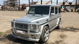 Раскоксовка Mercedes G-500, жидкость GREENOL REANIMATOR