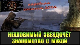 Сталкер Народная солянка 2016 Знакомство с Мухой. Неуловимый Звездочёт часть 2.