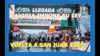 Etapa 7 Vuelta a San Juan 2020.