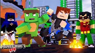 TEEN TITANS GO TURN EVIL JUST BEFORE CHRISTMAS - Minecraft EXE HUNTERS