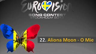 Eurovision 2013 - My Top 39