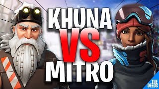 Atlantis Khuna 1 VS 1 Atlantis Mitro #2 | Fortnite Pro Creative Mode