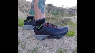 First run in the Hoka One One Speedgoat 4s