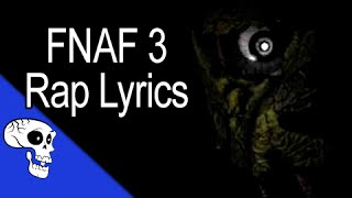 Five Nights at Freddy's 3 Rap LYRIC VIDEO by JT Music - "Another Five Nights"