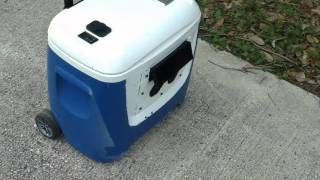 My homemade portable solar powered generator
