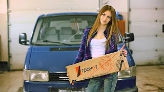 Установка стеклоподъемников ГРАНАТ на VW Transporter T4