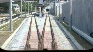 JR吾妻線新線　岩島駅-長野原草津口駅間　2014.10.03