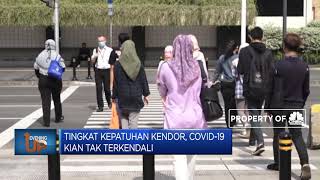 Tigkat Kepatuhan Kendor, Covid-19 Kian Tak Terkendali