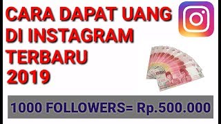 CARA DAPAT UANG DARI INSTAGRAM ? || BISA NGK SIH? || BEGINI CARANYA.......