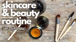 ZERO WASTE Skincare & Makeup Routine » + FREE Recipes