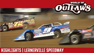 World of Outlaws Craftsman Late Models Lernerville Speedway June 22, 2018 | HIGHLIGHTS