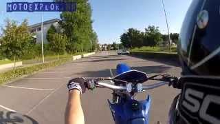 ✅ Yamaha TTR 125 ⚠️ Wheelie Practice 06.09.2011 - Moto Exploring